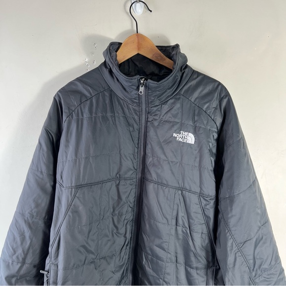 The North Face Men’s 450 Fill Down Jacket Gray XL Lightweight Insulated Puffer - Picture 3 of 14